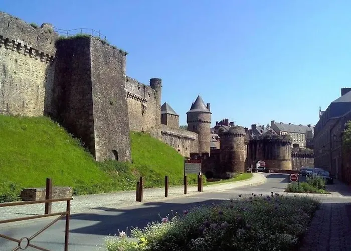 House At The Foot Of The Castle Of Fougeres